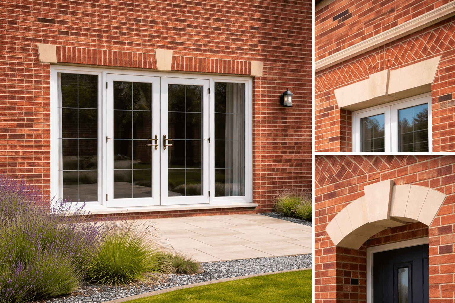 Brickwork openings, lintels & soldier courses by KOG Building Projects Ltd Grantham Lincolnshire