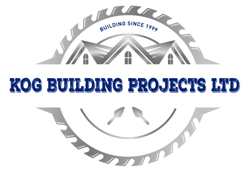 KOG Building Projects logo for building contractors, brickwork specialists and home build project management in Lincolnshire & Nottinghamshire