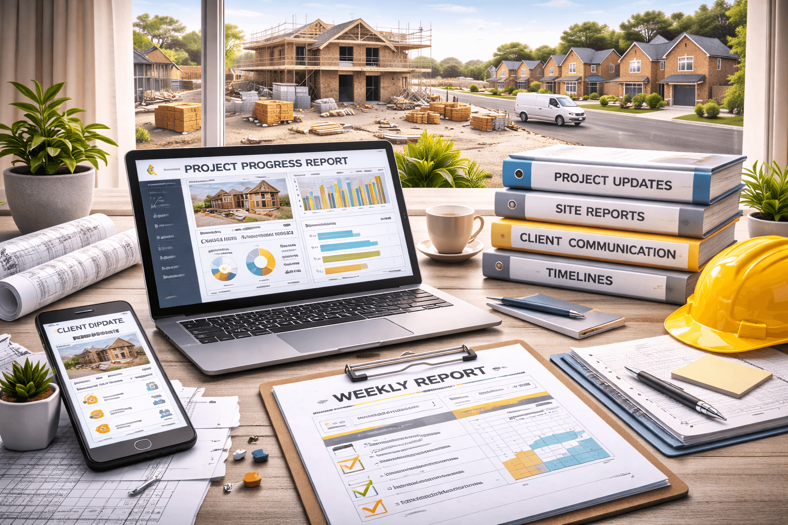 Progress Reporting & Client Updates in Grantham by KOG Building Projects Ltd, Lincolnshire & Nottinghamshire