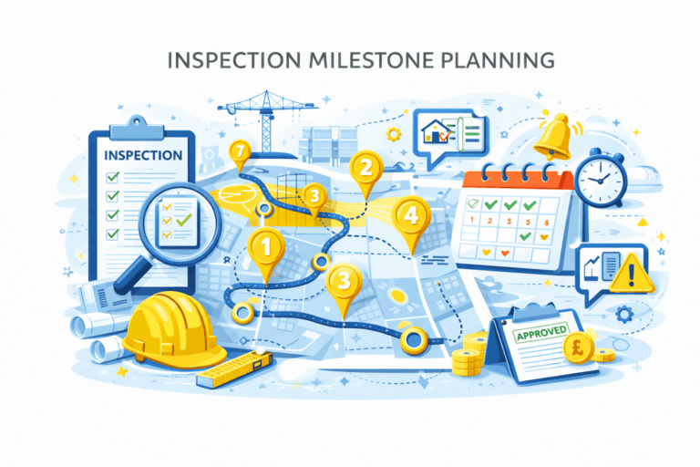 Inspection Milestone Planning building contractor in Grantham, Lincolnshire & Nottinghamshire – KOG Building Projects Ltd
