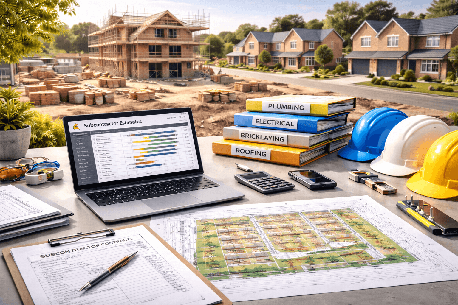 KOG Building Projects Ltd housing development project management Grantham Lincolnshire subcontractor services