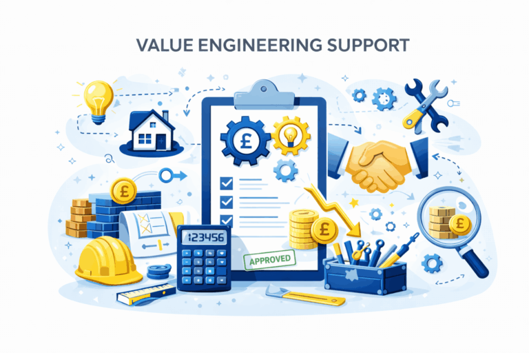 Value Engineering Support building contractor in Grantham, Lincolnshire & Nottinghamshire – KOG Building Projects Ltd